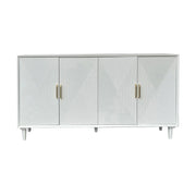 Crestview Collection Arvada White Acacia Finish Sideboard