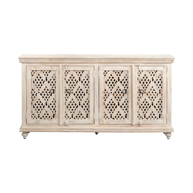 Crestview Collection Lattice Four- Door Sideboard