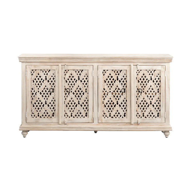 Crestview Collection Lattice Four- Door Sideboard