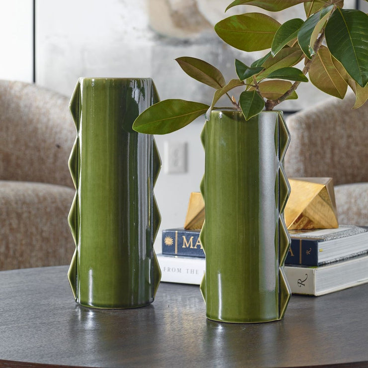 Uttermost Meander Decorative Vases Set Of Two