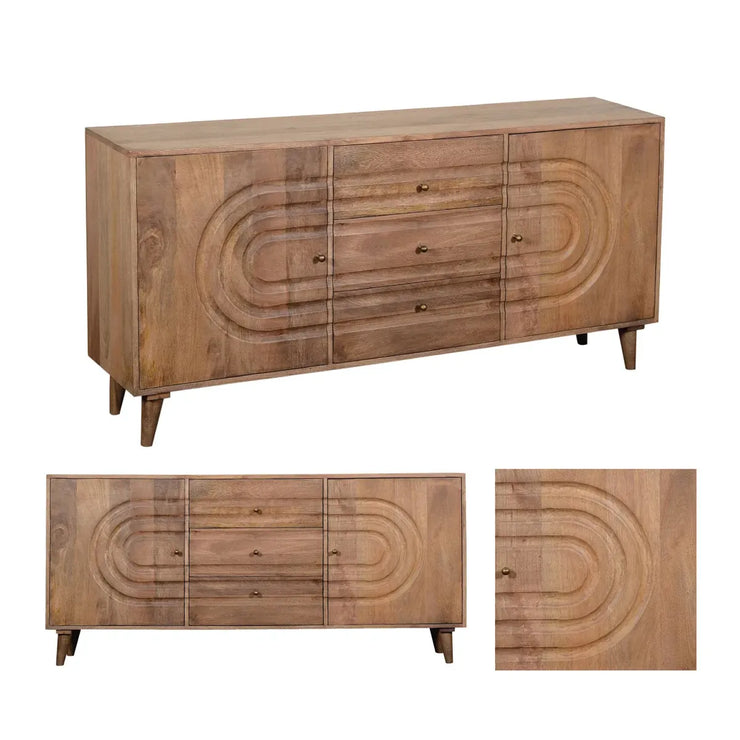 Crestview Collection Talladega Three- Door Sideboard