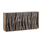 Crestview Collection Bamboo Four- Door Sideboard