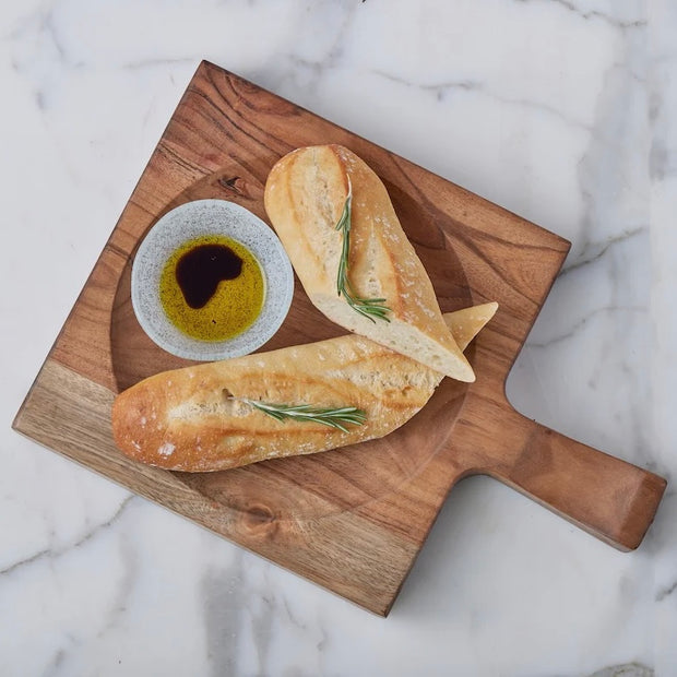 etúHOME French Cutting Board With Mezzaluna Set
