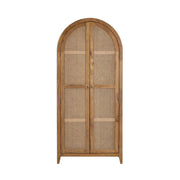 Crestview Collection Valencia Stained Light Brown Cabinet