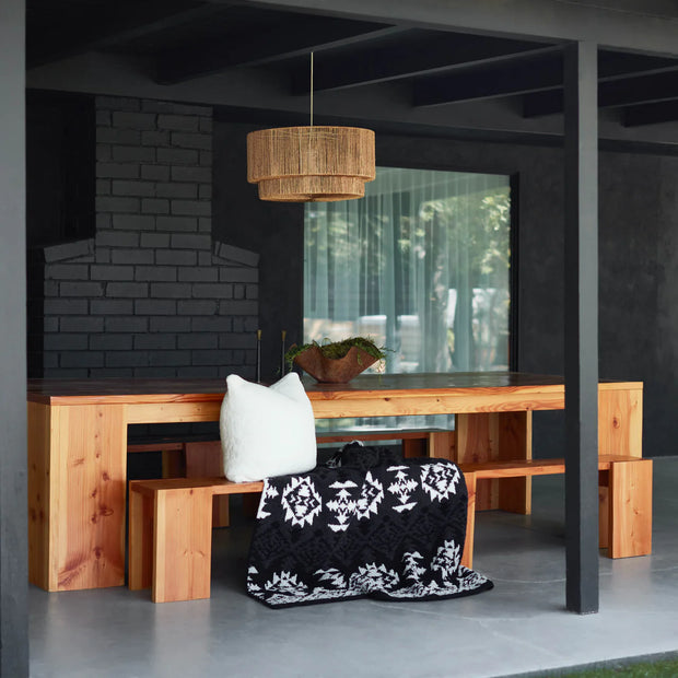 Kashwere Ultra Plush Vail Cozy Throw in Creme, Stone, Slate and Black