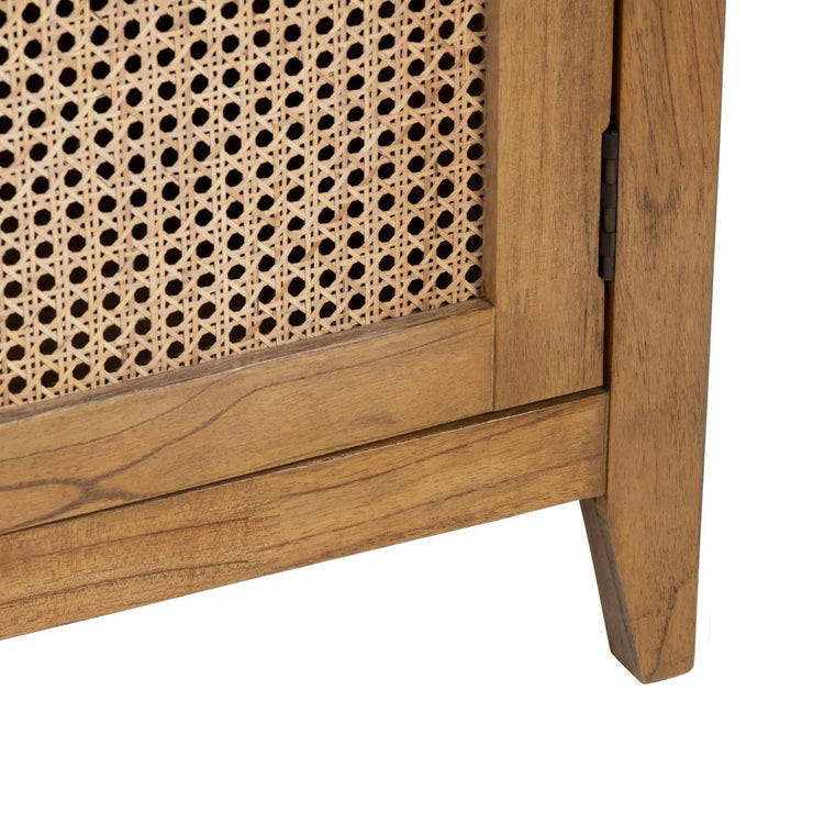 Crestview Collection Valencia Stained Light Brown Cabinet