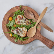 etúHOME Italian Cutting Board With Mezzaluna Set