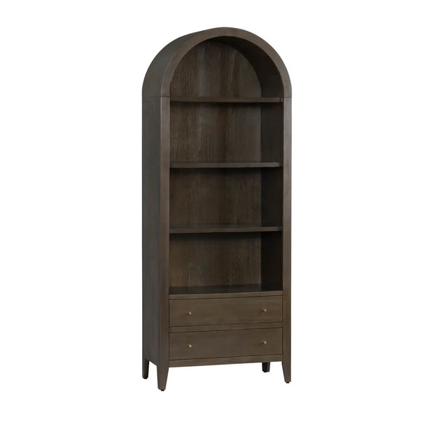 Crestview Collection Simon Stained Brown Etagere