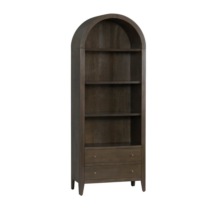 Crestview Collection Simon Stained Brown Etagere