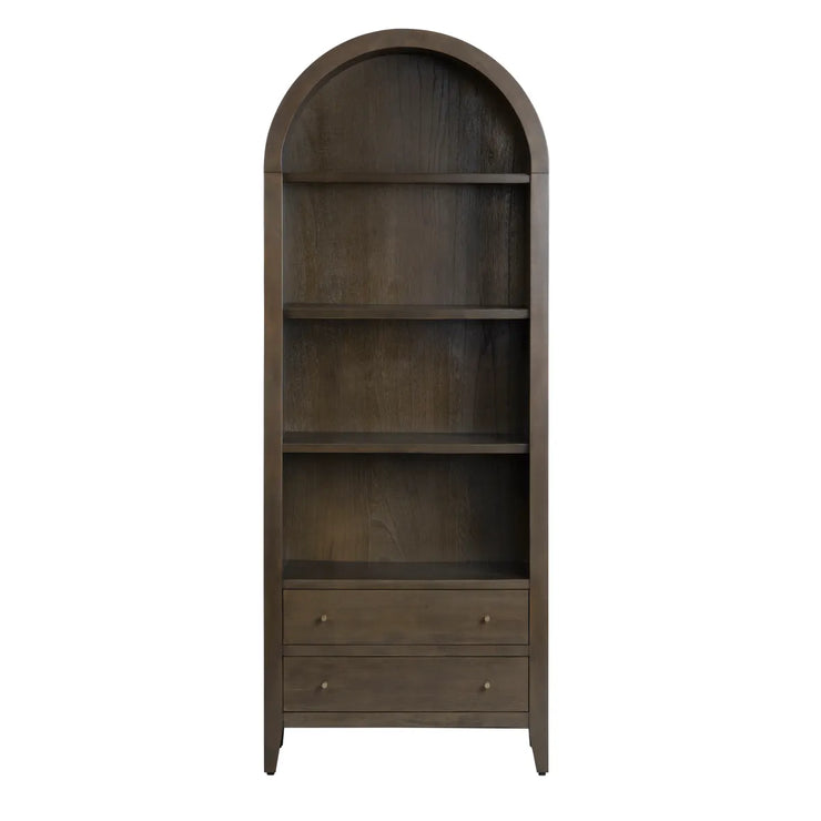 Crestview Collection Simon Stained Brown Etagere