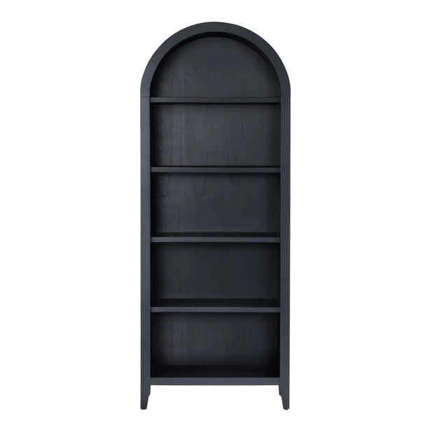 Crestview Collection Porter Black Etagere