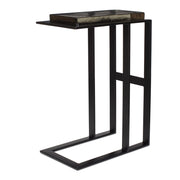 Uttermost Soma Sleek Black Iron Accent Table