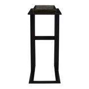 Uttermost Soma Sleek Black Iron Accent Table