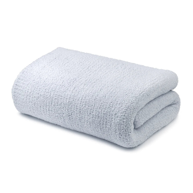 Kashwere Ultra Plush Ice Blue Signature Solid King Blanket