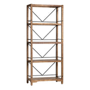 Crestview Collection Winslow Warm Finish Bookshelf