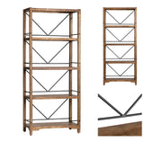 Crestview Collection Winslow Warm Finish Bookshelf