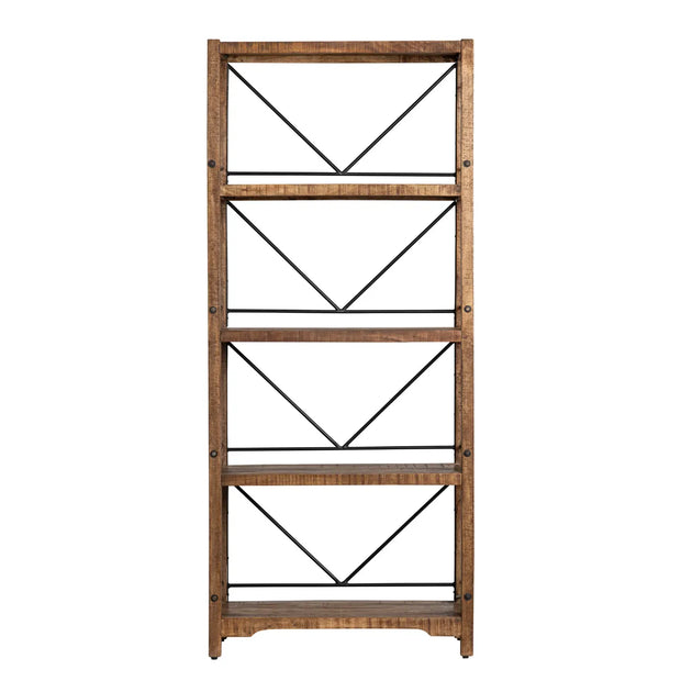 Crestview Collection Winslow Warm Finish Bookshelf