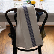 etúHOME Vintage Blue Stripe Kitchen Tea Towels ~ Set of 2