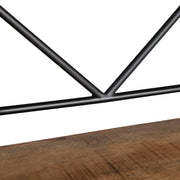 Crestview Collection Winslow Warm Finish Bookshelf