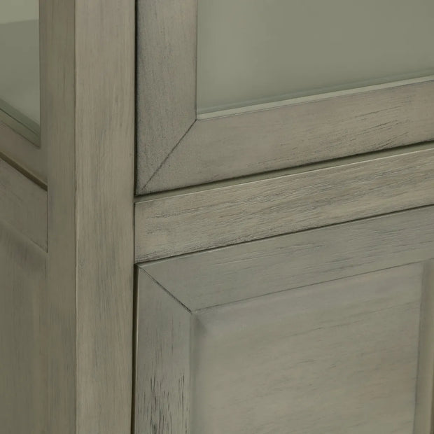 Crestview Collection Hawthorne Estate Curio Cabinet