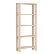 Crestview Collection Providence 4 Shelf Rafia Etagere