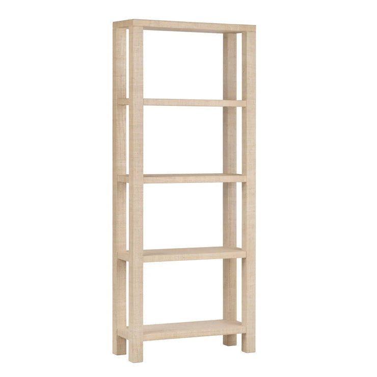 Crestview Collection Providence 4 Shelf Rafia Etagere