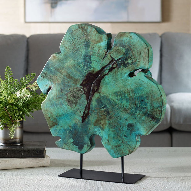 Uttermost Bahati Blue Tamarind Wood Sculpture