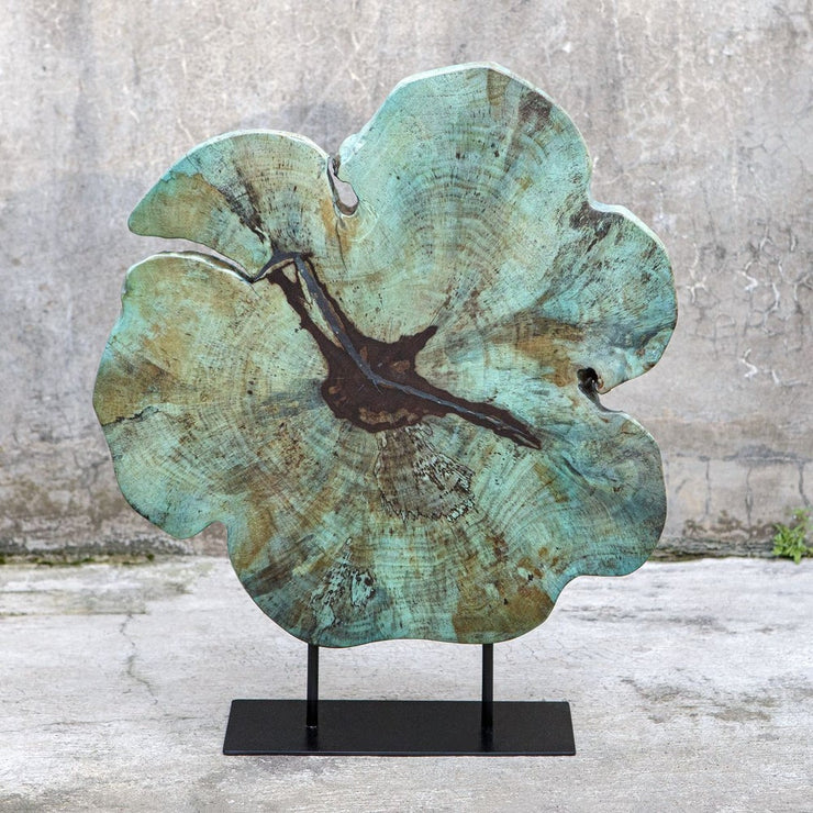 Uttermost Bahati Blue Tamarind Wood Sculpture