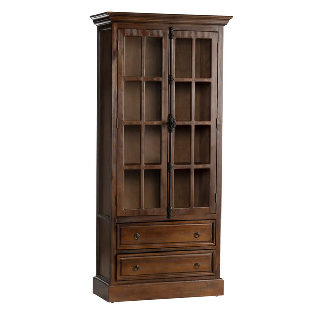 Crestview Collection Rutherford Curio Cabinet