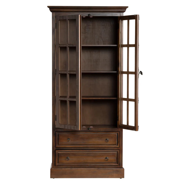 Crestview Collection Rutherford Curio Cabinet