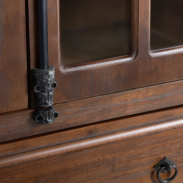 Crestview Collection Rutherford Curio Cabinet
