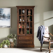 Crestview Collection Rutherford Curio Cabinet