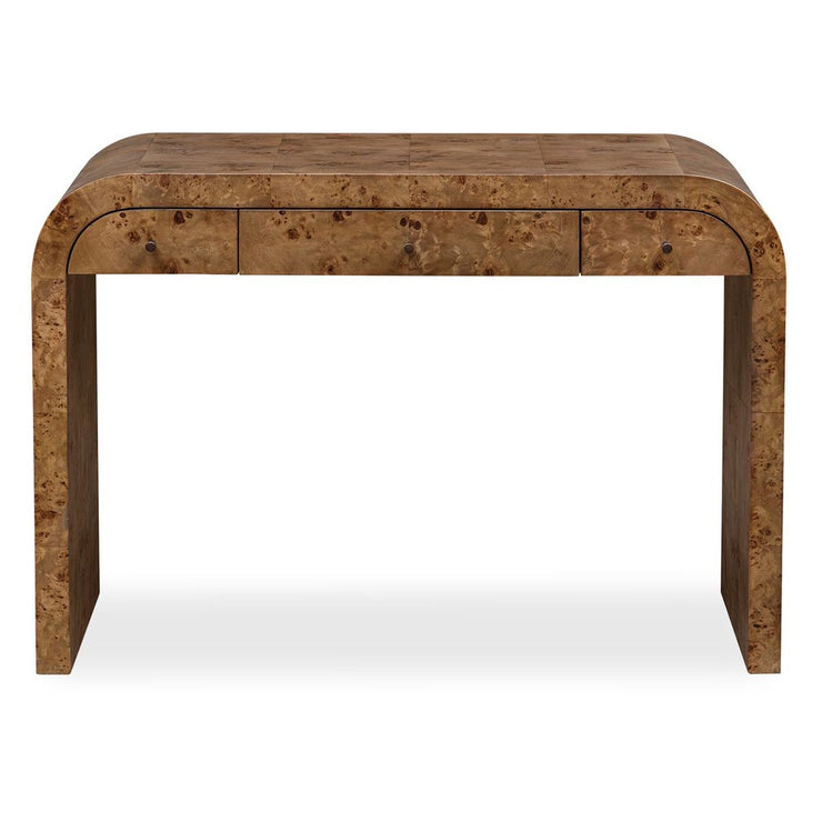 Uttermost Rocco Mappa Burl Wood Desk