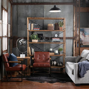 Crestview Collection Winslow Wheeled Bookcase