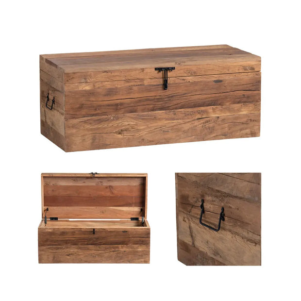 Crestview Collection Remington Mango Wood Trunk