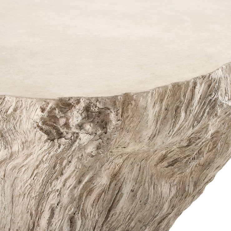 Uttermost Oakmont Concrete Coffee Table ~ Indoor And Outdoor Use