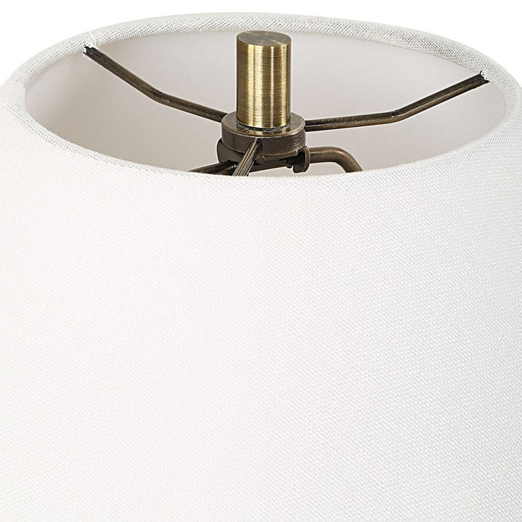 Uttermost Mayetta Hand Crafted Deep Blue Table Lamp