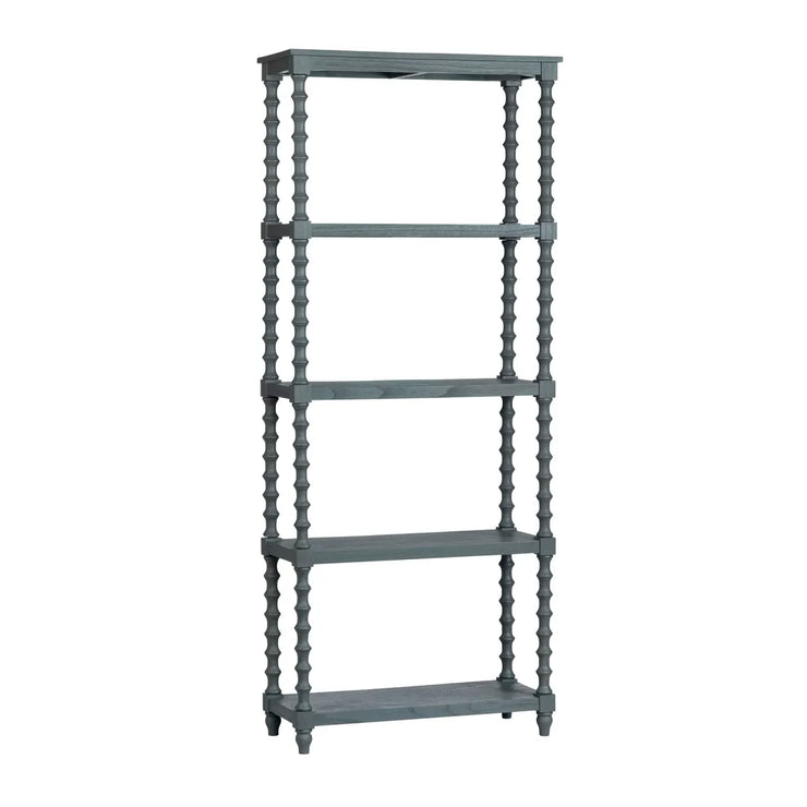Crestview Collection Alden Painted Green Etagere