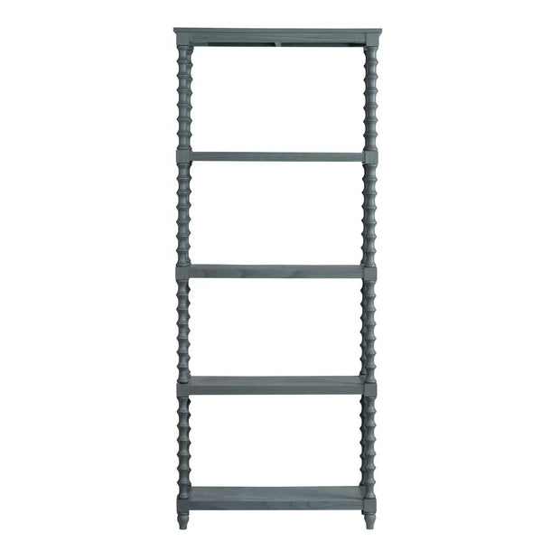 Crestview Collection Alden Painted Green Etagere