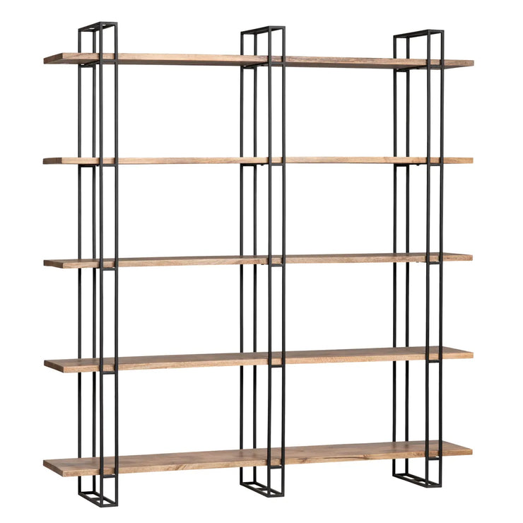 Crestview Collection Anthropology Mango Wood Modern Etagere