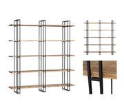Crestview Collection Anthropology Mango Wood Modern Etagere