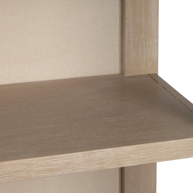 Crestview Collection Sterling Natural Bookcase