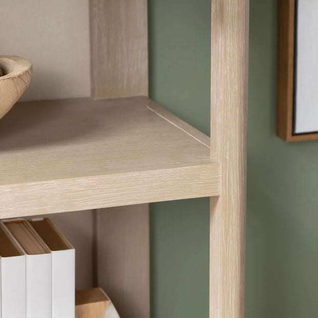 Crestview Collection Sterling Natural Bookcase