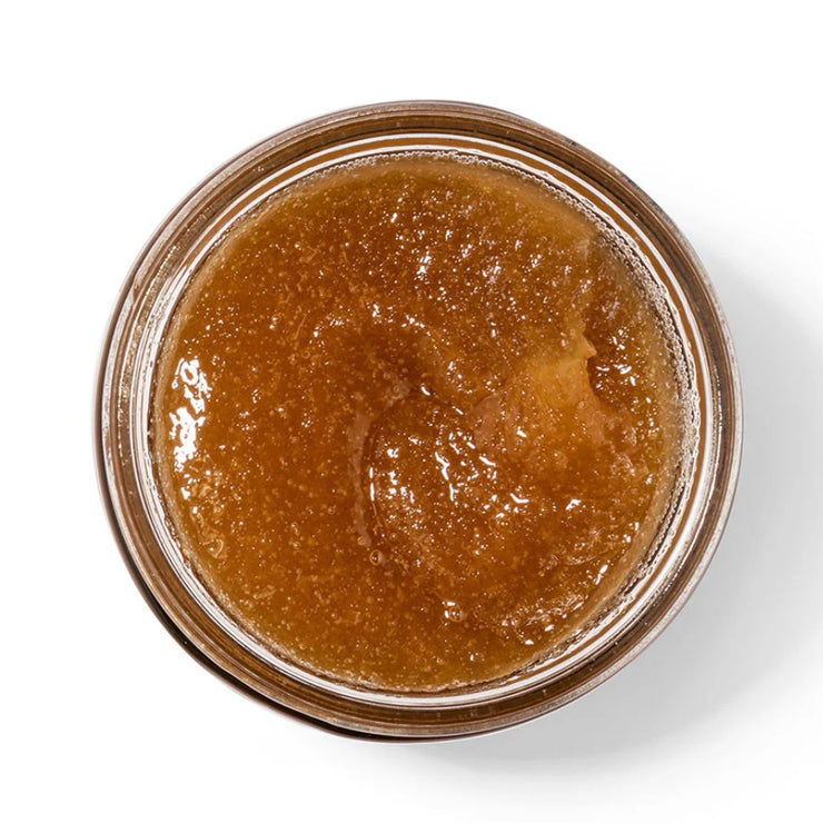 Farmhouse Fresh Bourbon Bubbler Liquor Infused Body Polish 12 oz. Jar with Spoon