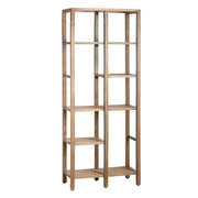 Crestview Collection Barbados Mango Wood And Rattan Etagere
