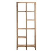 Crestview Collection Barbados Mango Wood And Rattan Etagere