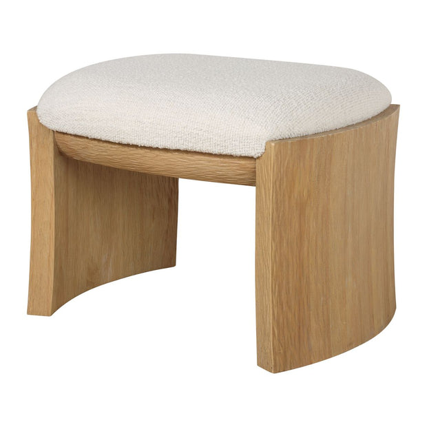 Uttermost Port Small Modern Upholstered Bench