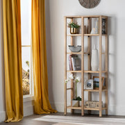 Crestview Collection Barbados Mango Wood And Rattan Etagere