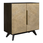 Uttermost Reina Mango And Java Wood 2-Door Cabinet