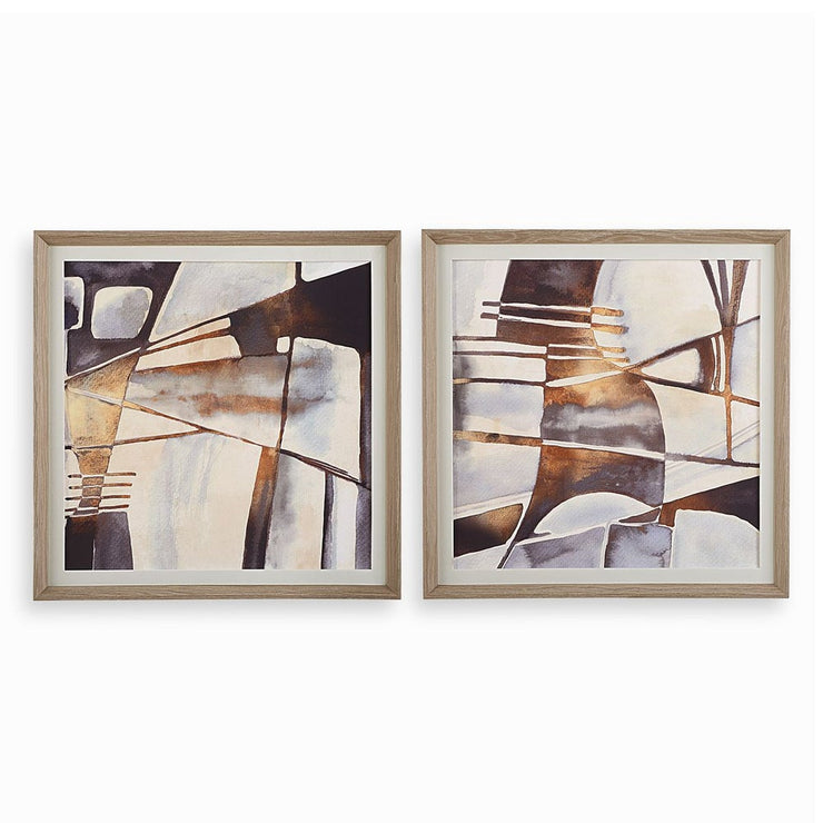 Uttermost Vetrina Set of 2 Framed Prints